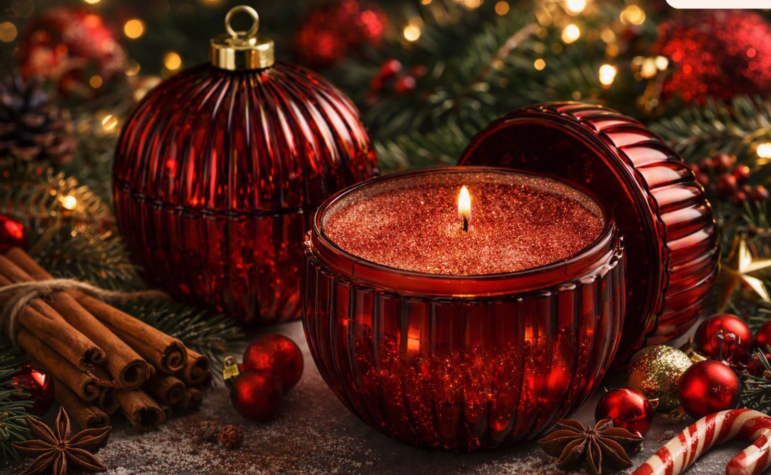 Crimson Gingerbread Keepsake by SJC Home Fragrance